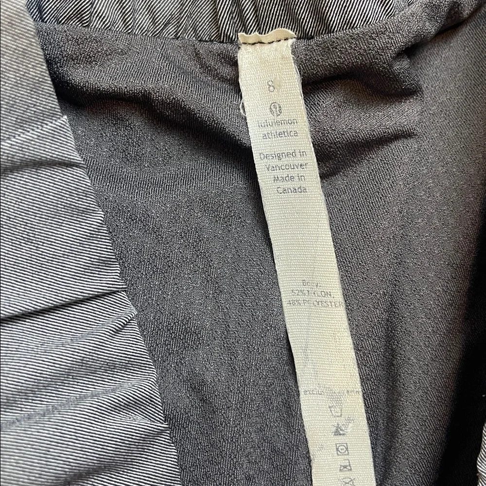 Lululemon Grey pull on shorts 8